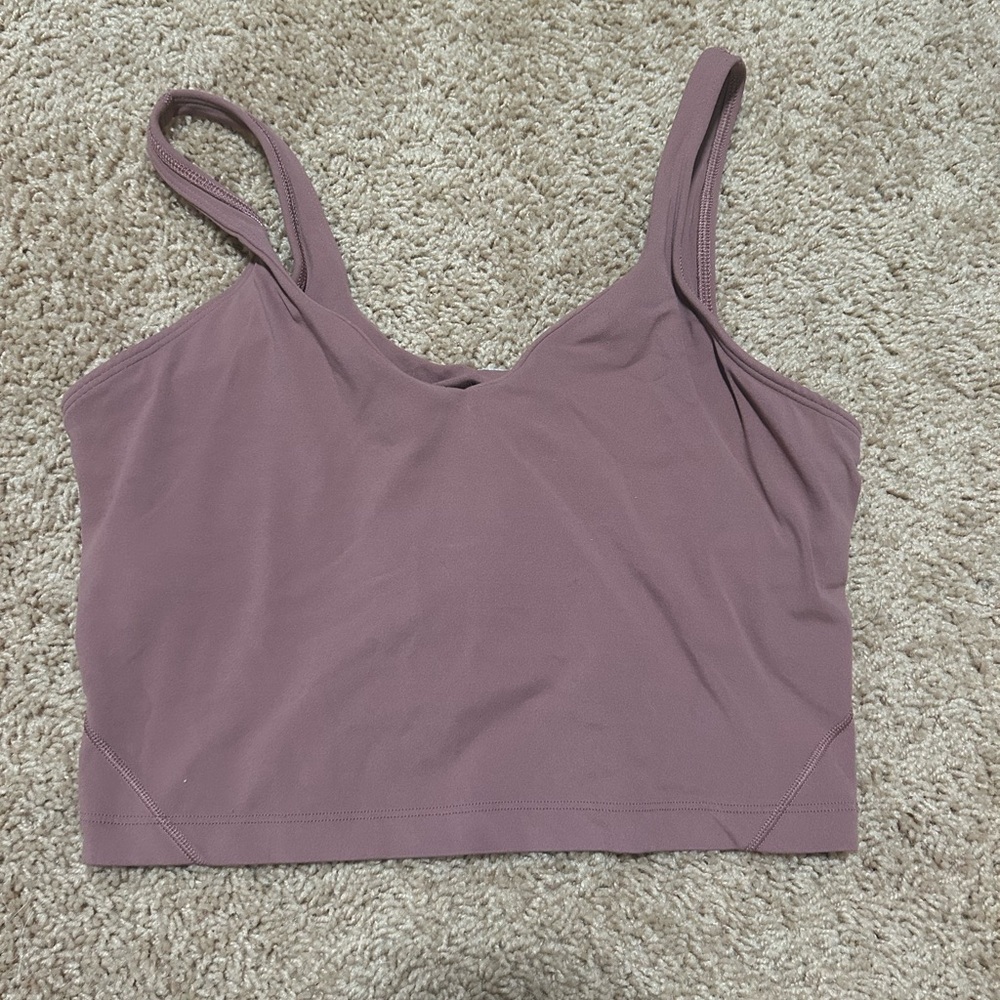 Mauve lululemon align tank!